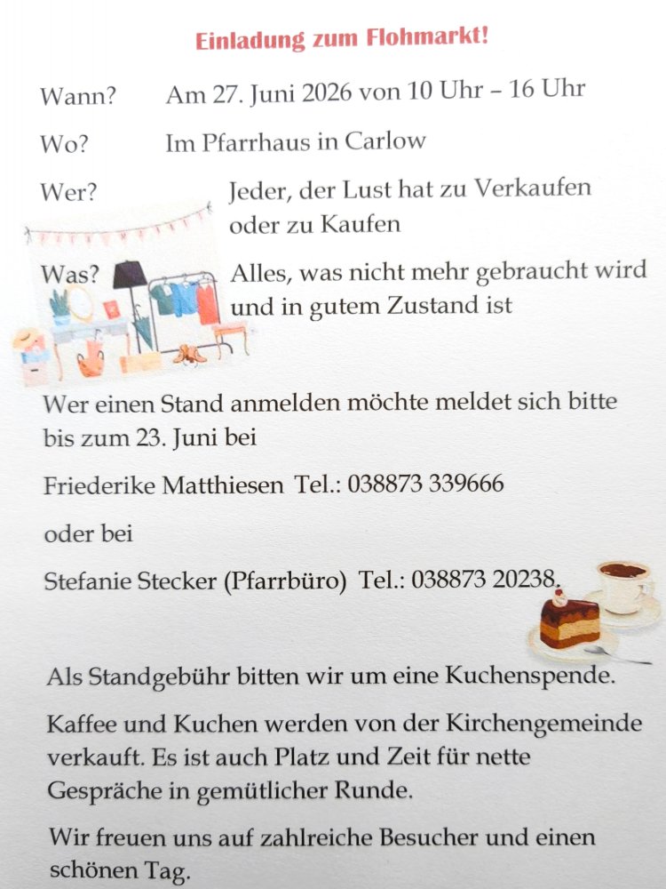 Flohmarkt 2026